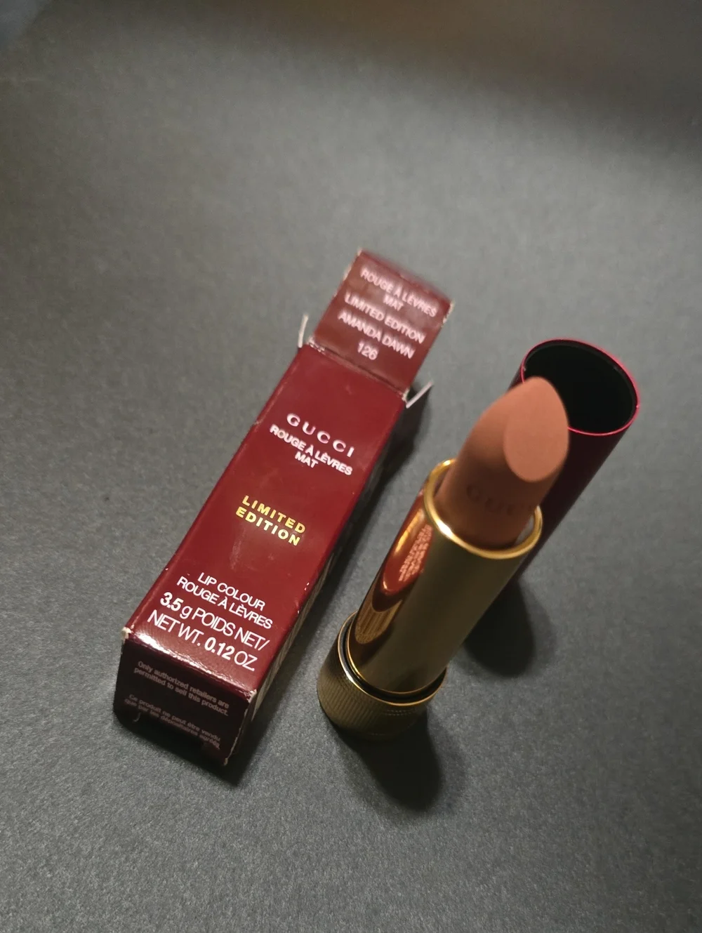 🧚‍♀️#126 AMANDA DAWN Gucci Limited Edition Holiday Lipstick NWT